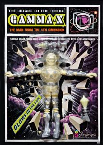 Gamma X, The Man From The 4Th Dimension Cover
