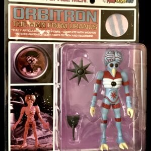 The outer men's ORBITRON 2016 DIVERSUS ONELL COSMIC CREATOR EXCLUSIVE LIMITED EDITION HYBRID action figure is in a package.