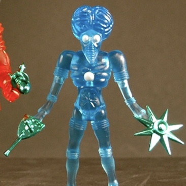 COLORFORMS OUTER SPACE MEN 2012 HOLIDAY ORBITRON WITH GREEN ACC'S FACTORY BAGGED 