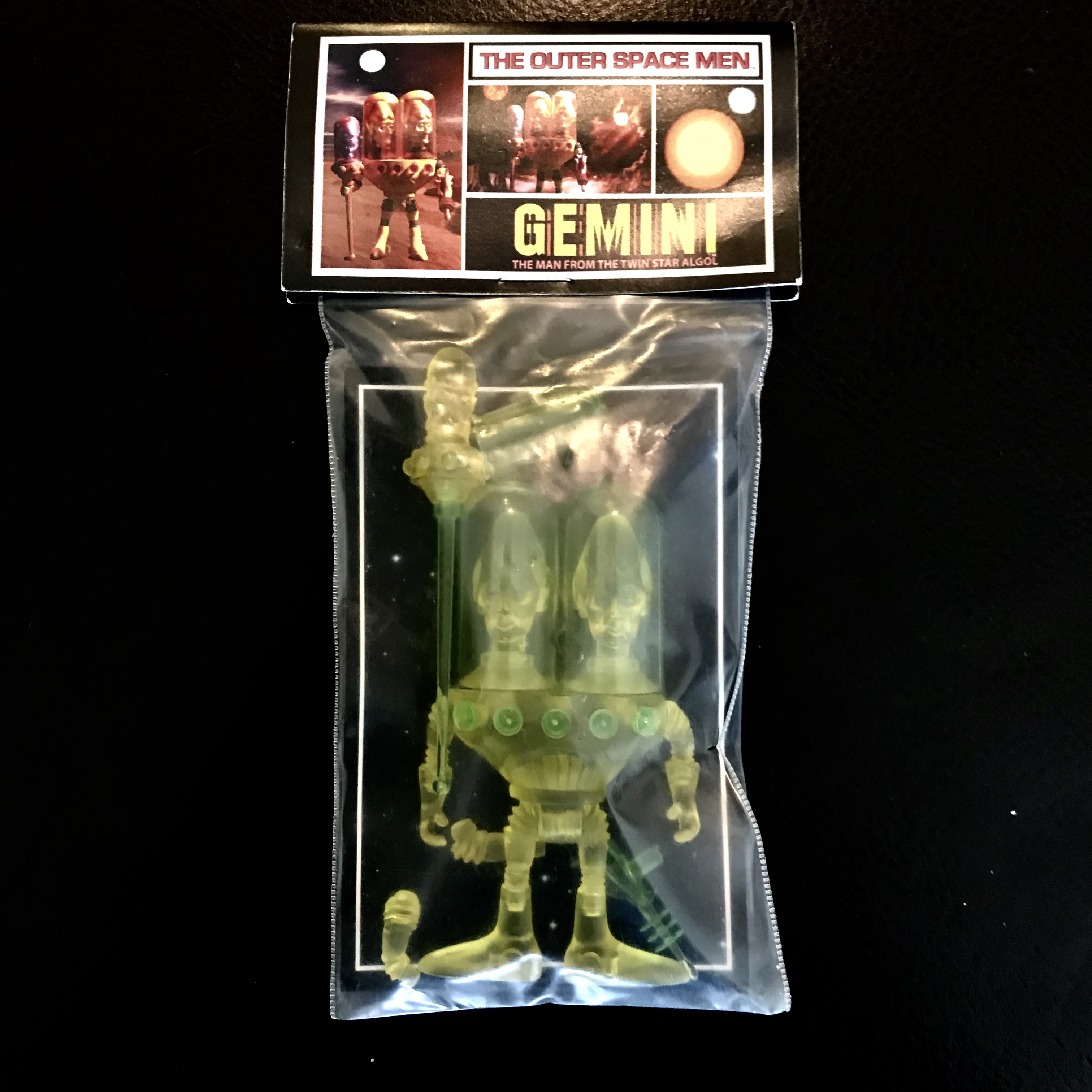 A 2012 GEMINI EXCLUSIVE SAN DIEGO COMIC CON SEALED IN FACTORY BAG in a package.