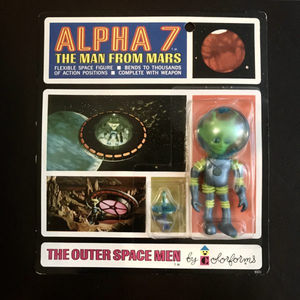 1968 Vintage Carded Alpha 7 Never Opened Excelent On Card