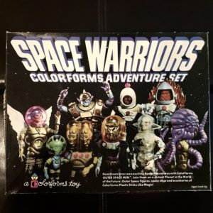 1977 Colorforms Space Warriors Play set Excellent Shape