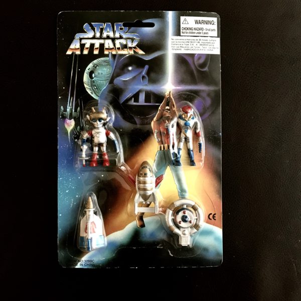 Star Attack Outer Space Men Alpha 7