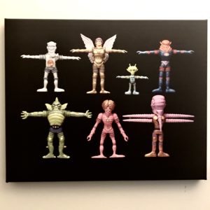 Outer Space Men Giant Canvas Photo Image