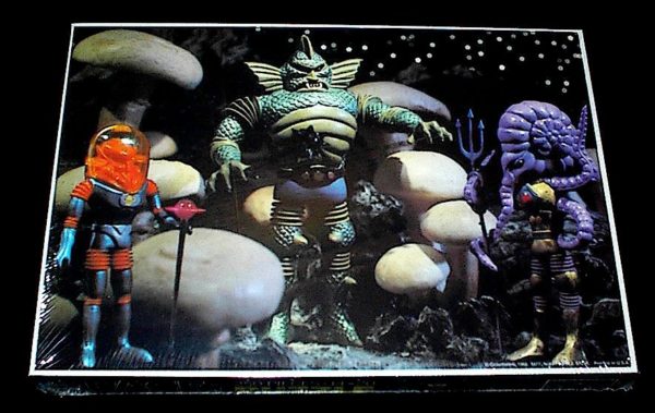1977 Colorforms Outer Space Men Colossus Rex Puzzle