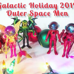 A 2019 GALACTIC HOLIDAY EDITION TOPHEROY EDITION outer space men.
