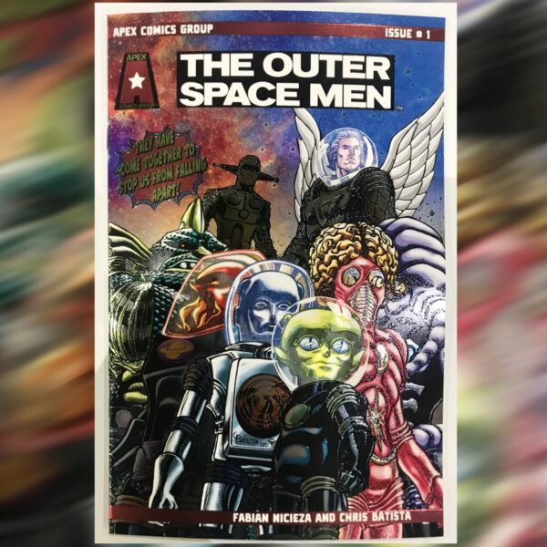 2022 The Outer Space Men Comic Book Chris Batista