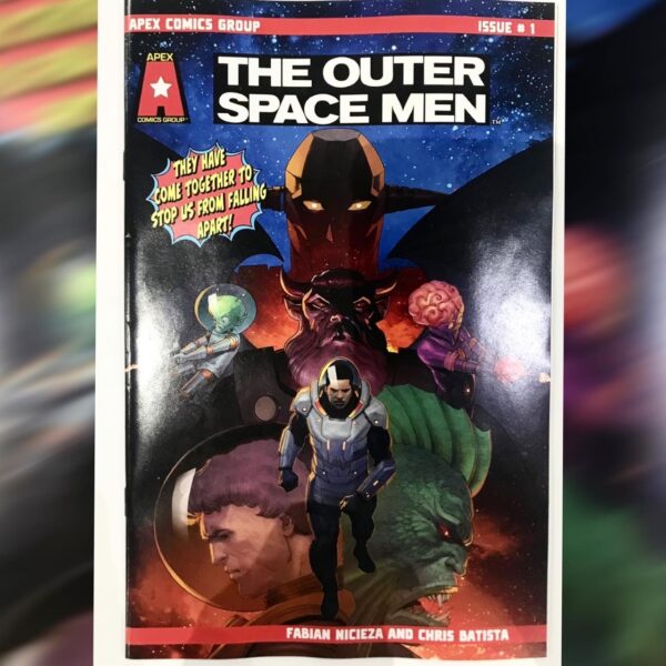 2022 The Outer Space Men Comic Book Ariel Olivetti