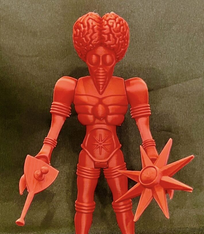 9" ORBITRON OG ORIGINAL 1969 THROWBACK COLOR AND READY FOR PAINT